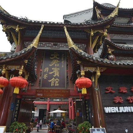 Chengdu Dreamstravelwenjuncourtyardhotel Kültér fotó