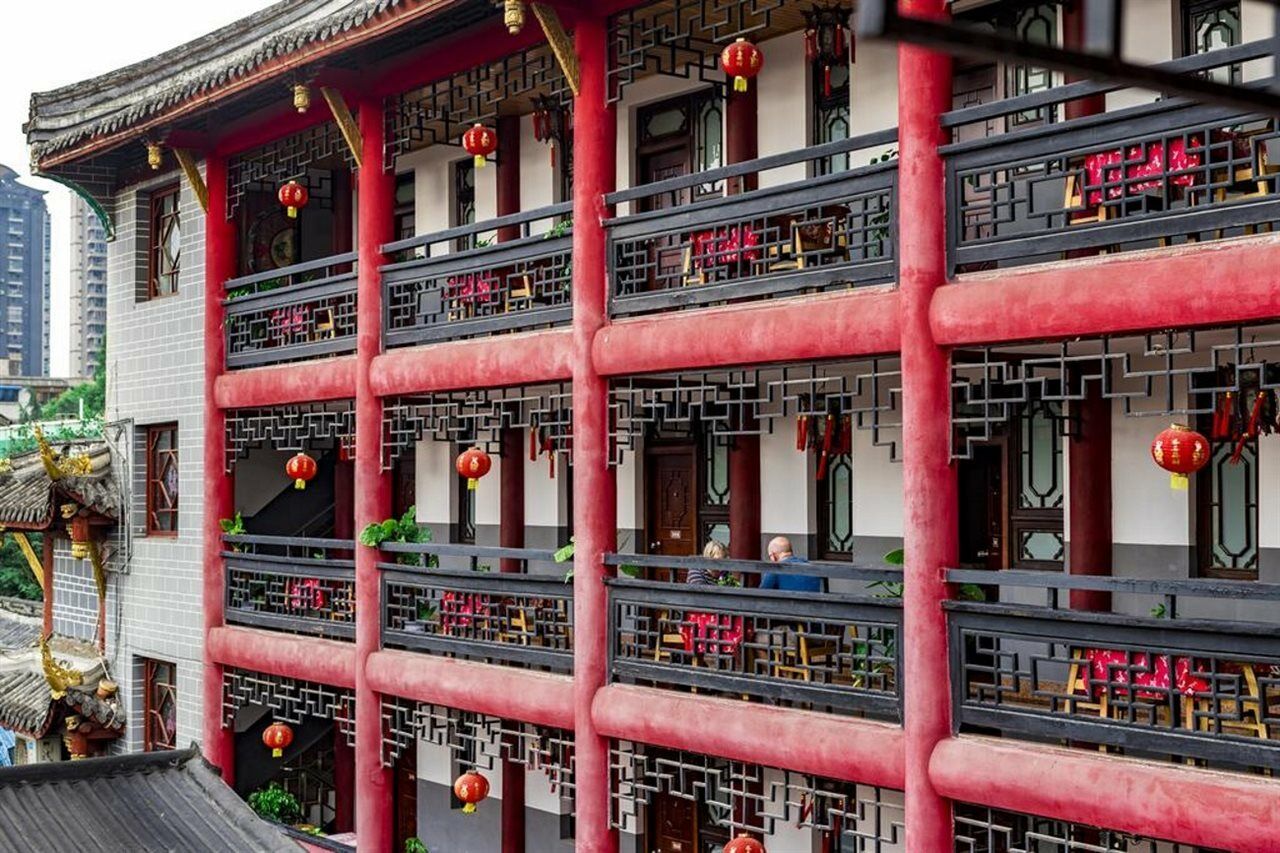 Chengdu Dreamstravelwenjuncourtyardhotel Kültér fotó